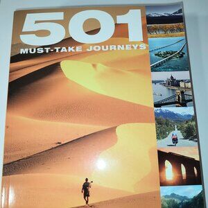 Book: 501 Must-Take Journeys-Bounty Books-2008- Good Condition